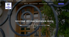 Desktop Screenshot of lekkiwatersidehotel.com